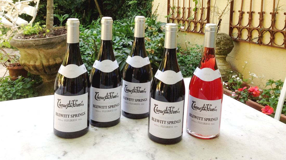 Wines from Thomas St Vincent